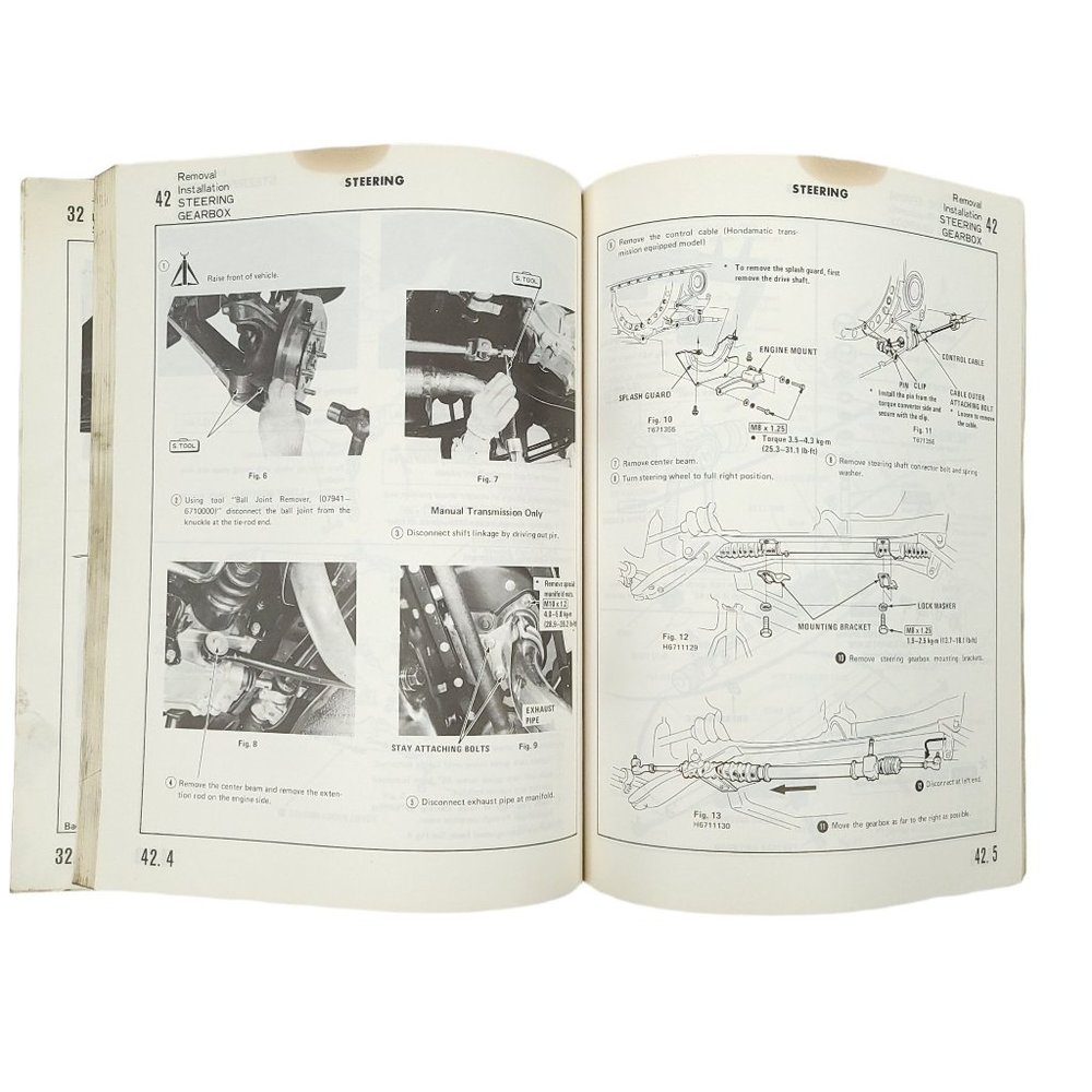 1976 1977 Honda Accord CVCC Shop Manual First Edition Automotive Repair Service - Picture 11 of 11